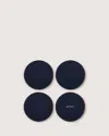Graf & Lantz Bierfilzl Merino Wool Round Coaster Solid 4 Pack