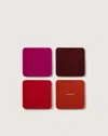 Graf & Lantz Bierfilzl Merino Wool Square Coaster Multi 4 Pack