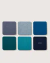 Graf & Lantz Bierfilzl Merino Wool Square Coaster Multi 6 Pack