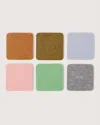 Graf & Lantz Bierfilzl Merino Wool Square Coaster Multi 6 Pack