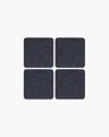 Graf & Lantz Bierfilzl Merino Wool Square Coaster Solid 4 Pack