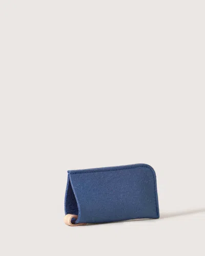 Graf & Lantz Classic Merino Wool Eyeglass Sleeve In Horizon