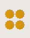 Graf & Lantz Crest Merino Wool Coaster Solid 4 Pack