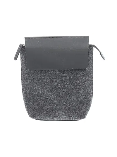 Pre-owned Graf & Lantz Crossbody Bag In Gray