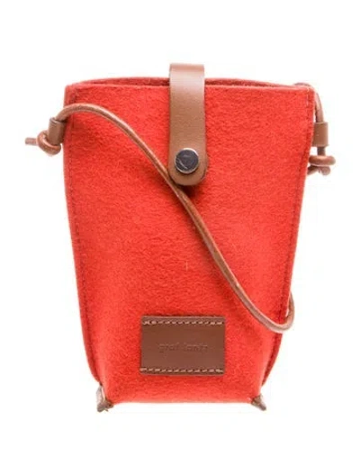 Pre-owned Graf & Lantz Felt Shoulder Bag In Multi