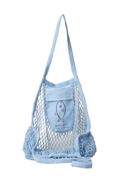 Graf & Lantz Graf Lantz Ami Market Tote In Blue