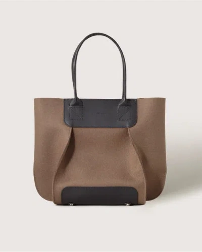 Graf & Lantz Graf Lantz Frankie Merino Wool Midi In Brown
