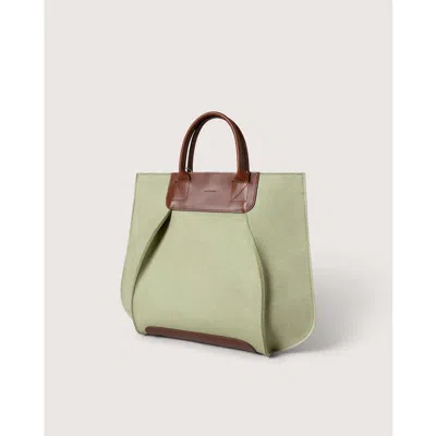 Graf & Lantz Graf Lantz Frankie Merino Wool Midi In Dew/sienna