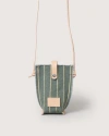 Graf & Lantz Graf Lantz Hana Canvas Phone Crossbody In Sand