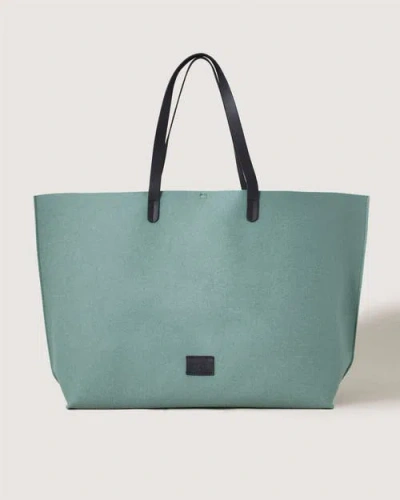 Graf & Lantz Graf Lantz Hana Merino Wool Boat Bag In Green