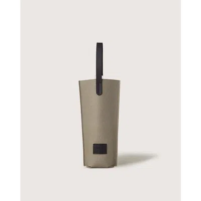 Graf & Lantz Graf Lantz Hana Merino Wool Bottle Bag In Brown