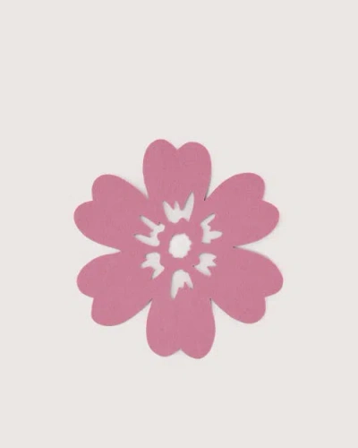 Graf & Lantz Graf Lantz Merino Wool Hibiscus Trivet In Pink