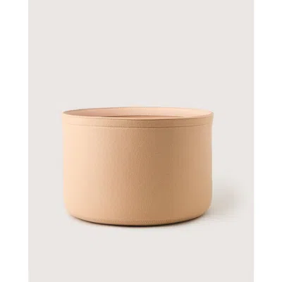 Graf & Lantz Graf Lantz Merino Wool Large Bin In Brown