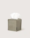 Graf & Lantz Graf Lantz Merino Wool Small Tissue Box Cover In Brown