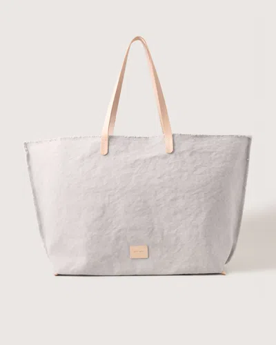 Graf & Lantz Hana Canvas Boat Bag In Stone Canvas