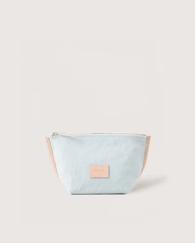 Graf & Lantz Hana Canvas Pouch In Mist Canvas