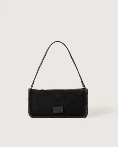 Graf & Lantz Hana Canvas Shoulder Bag In Black Canvas