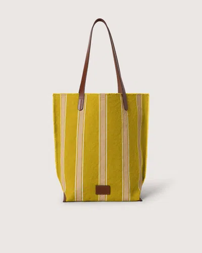 Graf & Lantz Hana Canvas Tote In Wheatfield