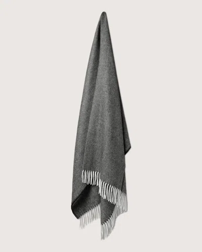 Graf & Lantz Haus Baby Alpaca Throw In Gray