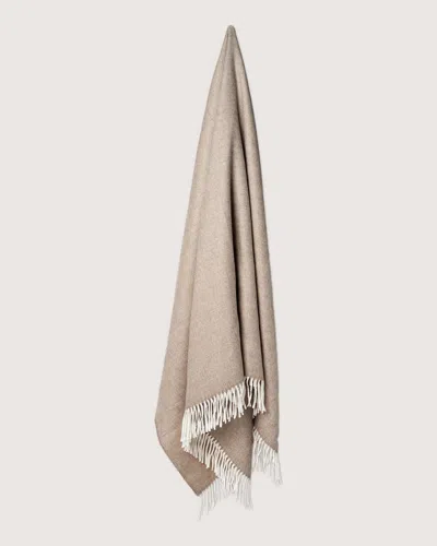 Graf & Lantz Haus Baby Alpaca Throw In Neutral
