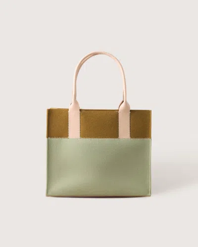 Graf & Lantz Jaunt Merino Wool Midi Tote — Final Sale In Brine / Dew