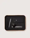 Graf & Lantz Kawabon Leather/merino Wool Large Tray