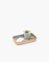 Graf & Lantz Kawabon Leather/merino Wool Small Tray