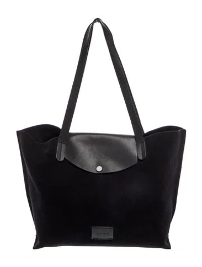 Pre-owned Graf & Lantz Leather Tote In Black
