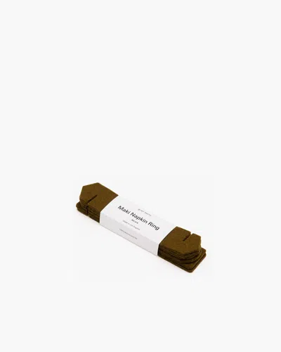 Graf & Lantz Maki Merino Wool Napkin Rings - 6 Pack - Final Sale