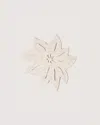 Graf & Lantz Merino Wool 10" Poinsettia Trivet