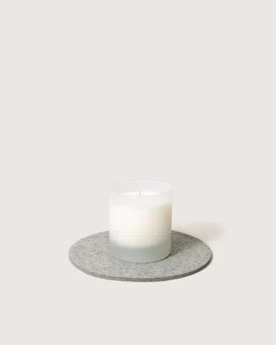Graf & Lantz Merino Wool 8" Round Trivet In Blue