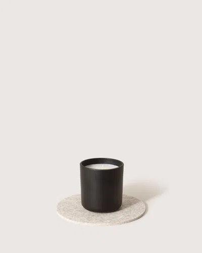Graf & Lantz Merino Wool 8" Round Trivet In Black