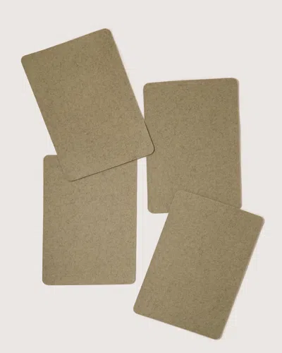 Graf & Lantz Merino Wool Rectangle Placemat - 4 Pack