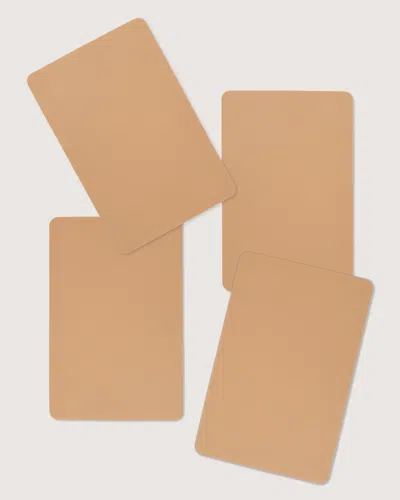 Graf & Lantz Merino Wool Rectangle Placemat - 4 Pack In Neutral