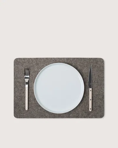Graf & Lantz Merino Wool Rectangle Placemat In Multi