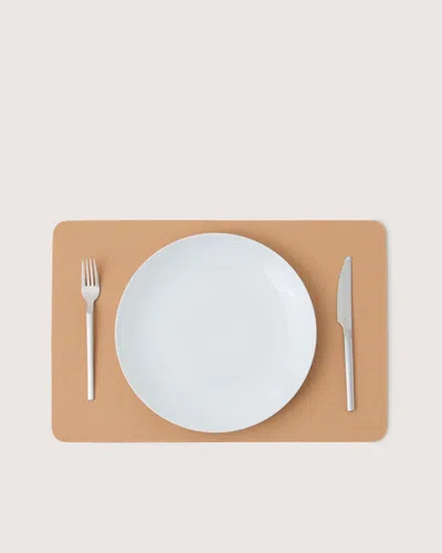 Graf & Lantz Merino Wool Rectangle Placemat In Multi