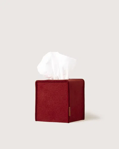 Graf & Lantz Merino Wool Small Tissue Box Cover