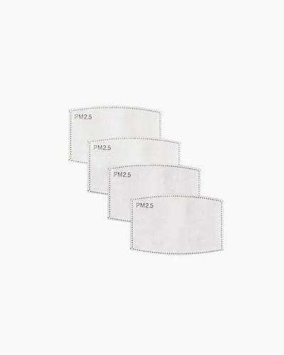 Graf & Lantz Pm2.5 Face Mask Filter - Set Of 10 — Final Sale In 10 Pack / White