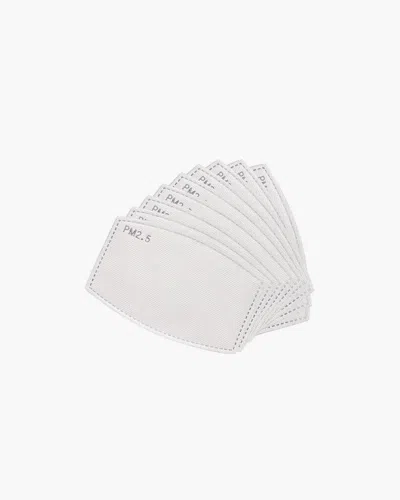 Graf & Lantz Pm2.5 Face Mask Filter - Set Of 50 — Final Sale In White