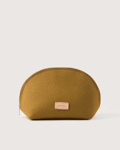 Graf & Lantz Pochi Merino Wool Large Pouch In Brine