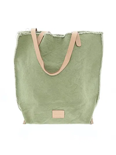 Pre-owned Graf & Lantz Tote Bag In Green