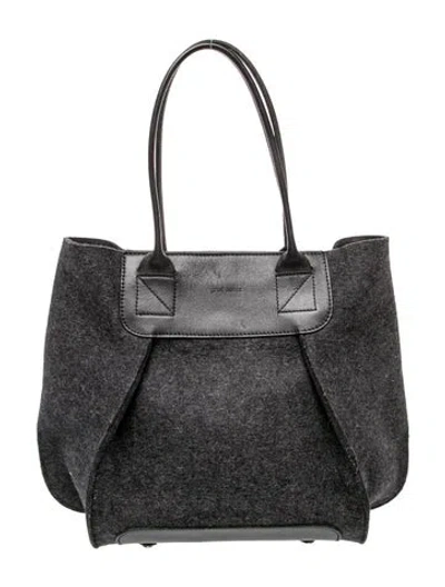 Pre-owned Graf & Lantz Wool Shoulder Bag In Multi