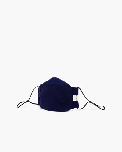 Graf & Lantz Zenbu Organic Cotton Petite Face Mask — Final Sale In Navy