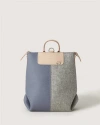 Graf & Lantz Graf Lantz Bedford Merino Wool Midi Backpack In Horizon/granite