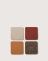 Graf & Lantz Graf Lantz Bierfilzl Merino Wool Square Coaster Multi 4 Pack In Mesa