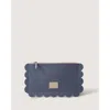 Graf & Lantz Graf Lantz Deco Edge Merino Wool Pouch In Horizon