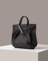 Graf & Lantz Graf Lantz Frankie Merino Wool Tote In Charcoal Black