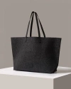 Graf & Lantz Graf Lantz Hana Merino Wool Boat Bag In Charcoal