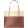 Graf & Lantz Graf Lantz Jaunt Merino Wool Midi Tote In Terracotta/limoncello