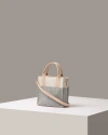 Graf & Lantz Graf Lantz Jaunt Merino Wool Mini Tote In Granite/natural